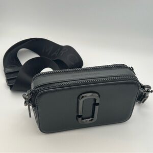 Marc Jacobs Black Snapshot Crossbody Bag